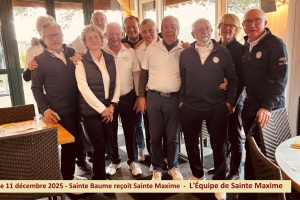 2025-12-11 - GALERIE - ACA SAINTE BAUME reçoit SAINTE MAXIME